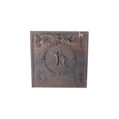 Plaque de cheminée ancienne, FA-0022