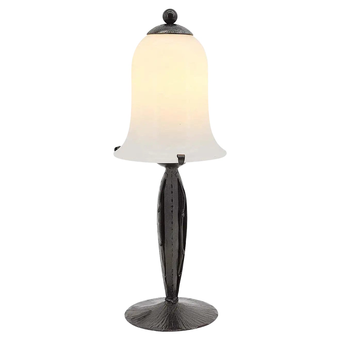 French Art Deco Alabaster Table Lamp, 1920s
