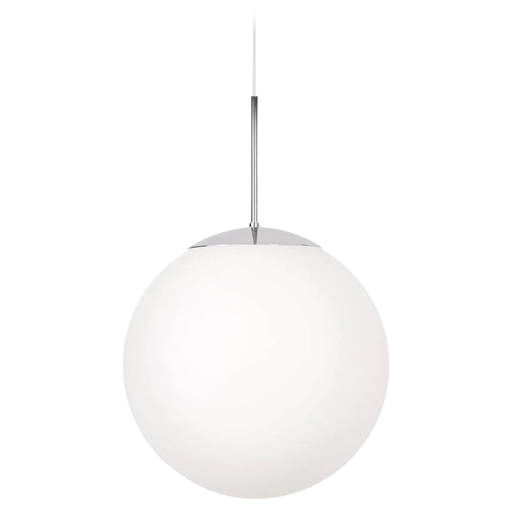 Konsthantverk Glob Chrome D50 Ceiling Lamp For Sale