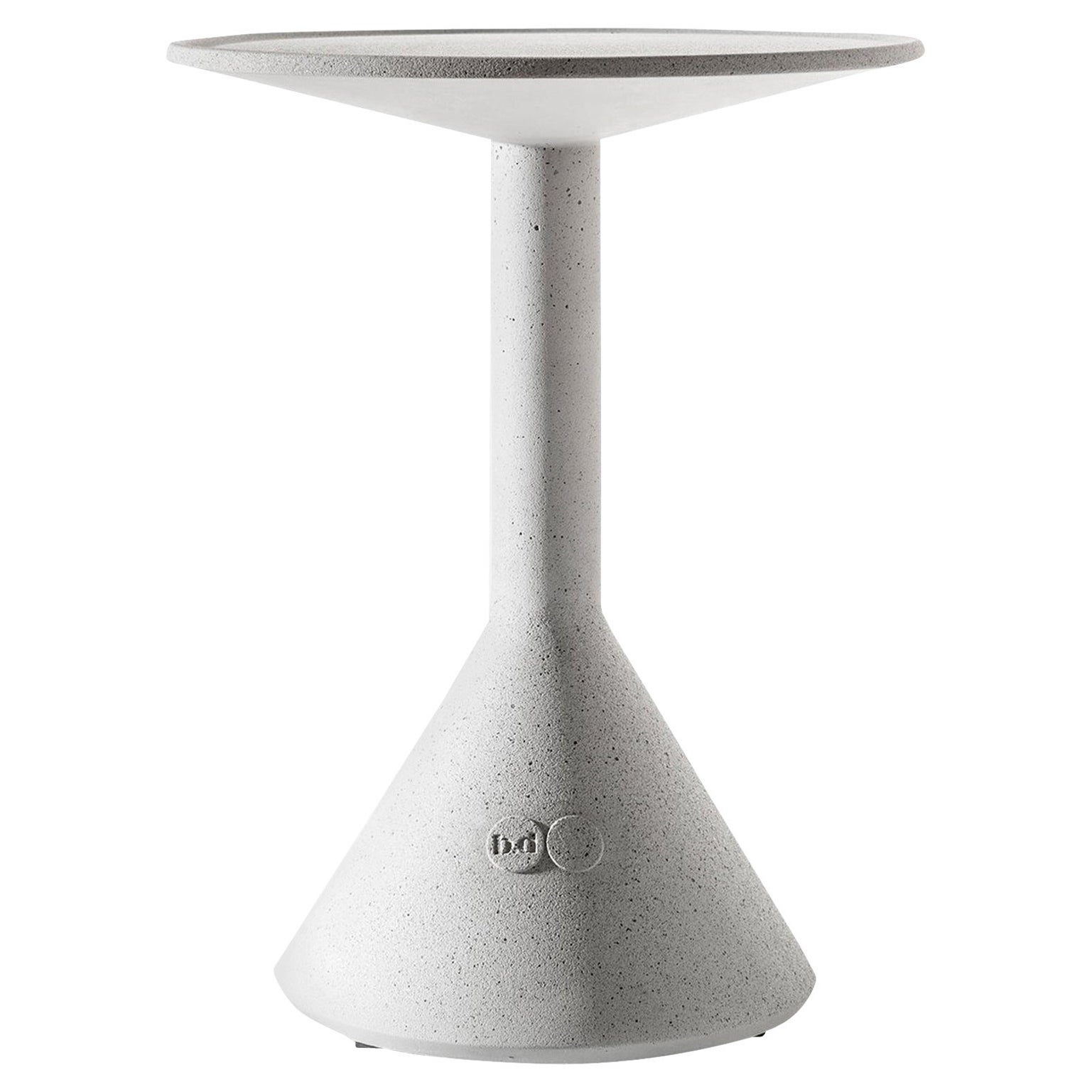 Konstantin Grcic, Contemporary, Grey Concrete Side Table B by BD Barcelona  For Sale