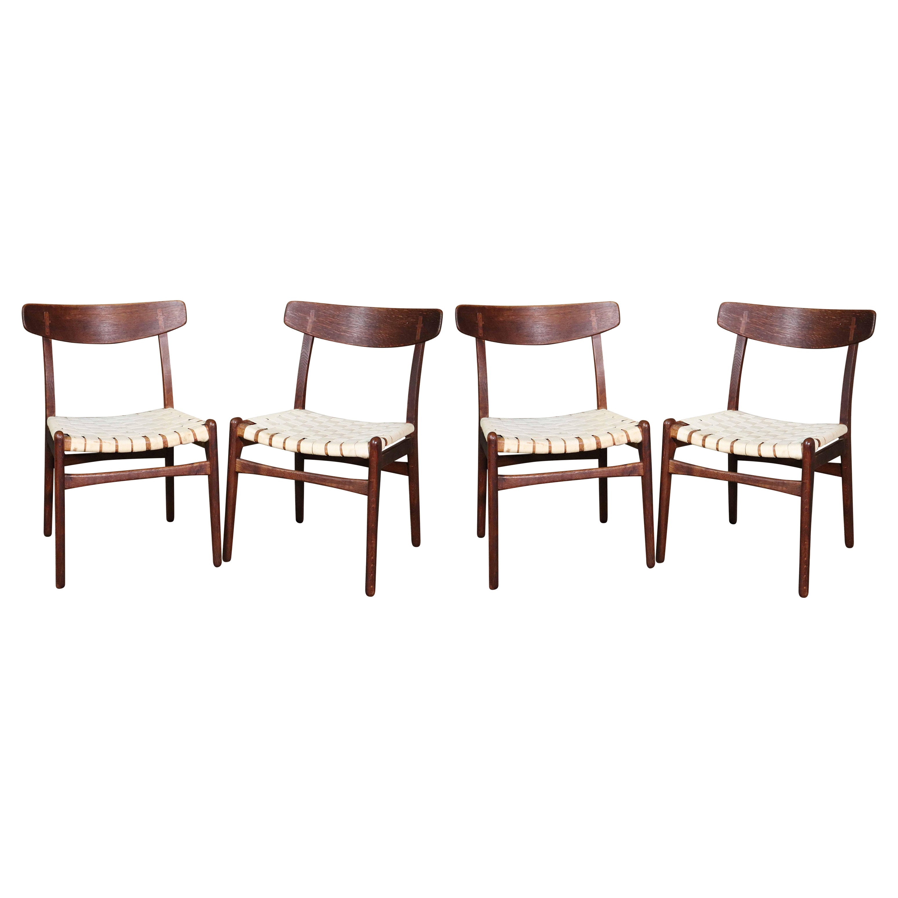Model no. CH-23 Dining Chairs by Hans Wegner For Sale