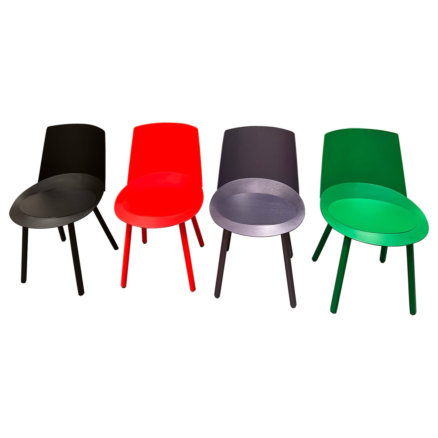 Set of Four e15 Houdini Chairs by Stefan Diez IN STOCK