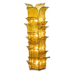 20th Century Carlo Nason Mazzega Floor Lamp Model LT 320 in Murano Glass '60s