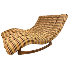 Retro Adrian Pearsall Wave Chaise Rocker, Circa 1960s