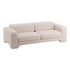 Popus Editions Giovanna 2.5 Seater Sofa in Natural Cork Linen Upholstery