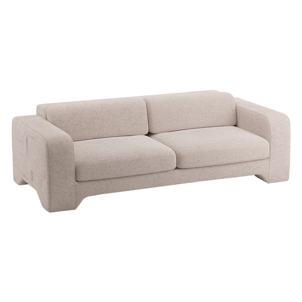 Popus Editions Giovanna 2.5 Seater Sofa in Mole Malmoe Terry Upholstery