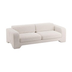 Popus Editions Giovanna 2.5 Seater Sofa in Otter Megeve Fabric with Knit Effect