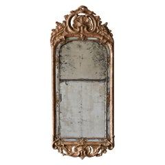 Fine 18th Century Swedish Rococo Mirror