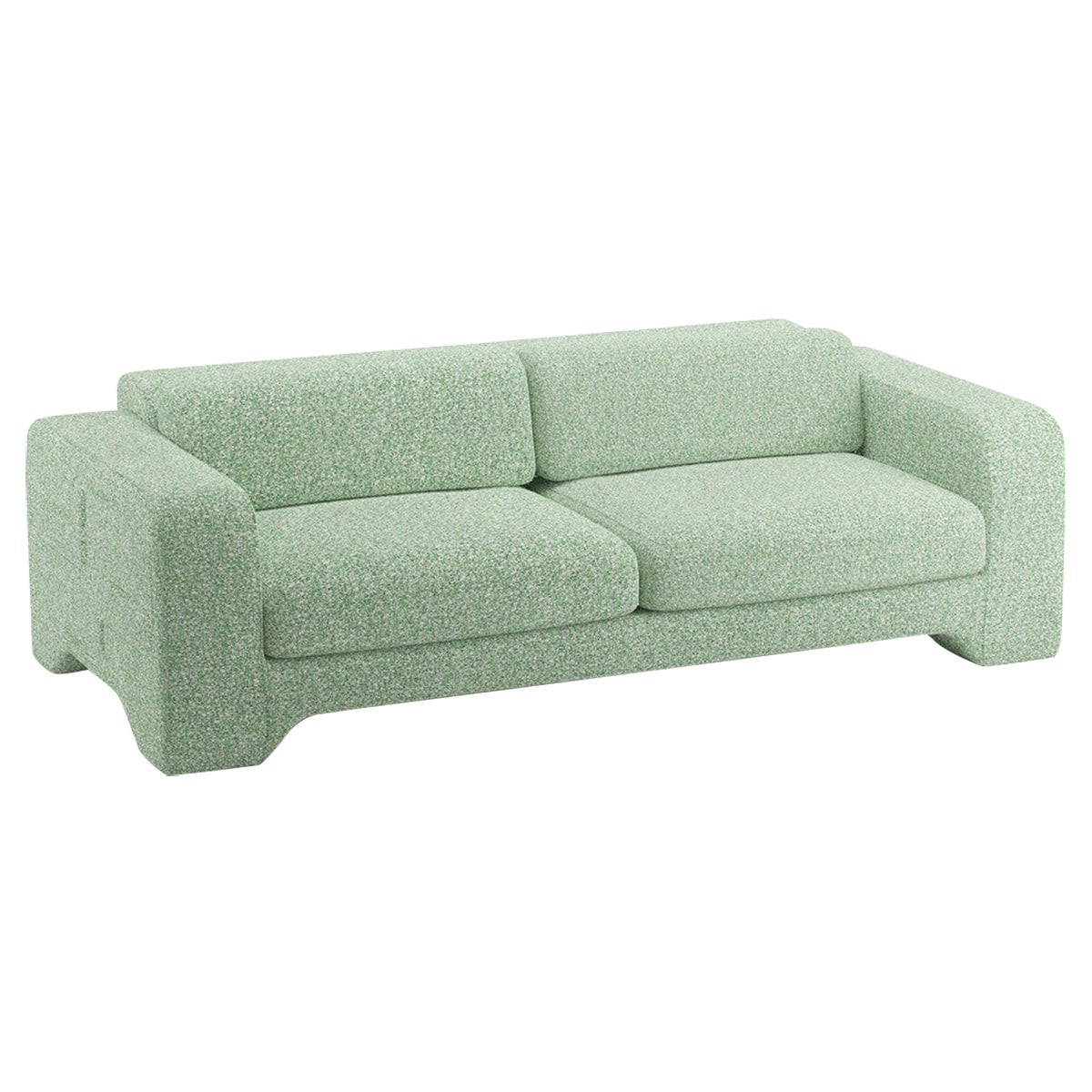 Popus Editions Giovanna 2.5 Seater Sofa in Grass Zanzi Linen Fabric