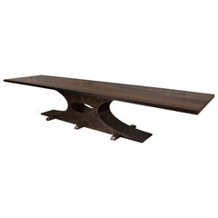 7420-year-old Bog Oak Dining Table