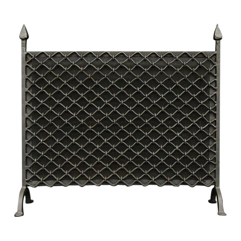 An English Firescreen in The Gothic Manner For Sale
