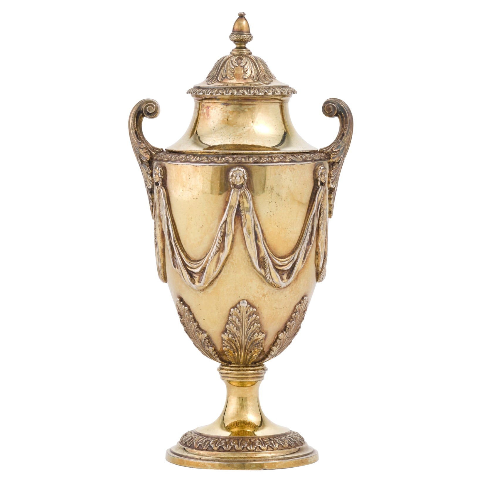 Robert Adam George III Silver Gilt Vase by Daniel Smith and Robert Sharp London For Sale