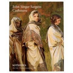 Vintage John Singer Sargent, Cashmere, Volume 2, Sotheby's NY, 1st Ed