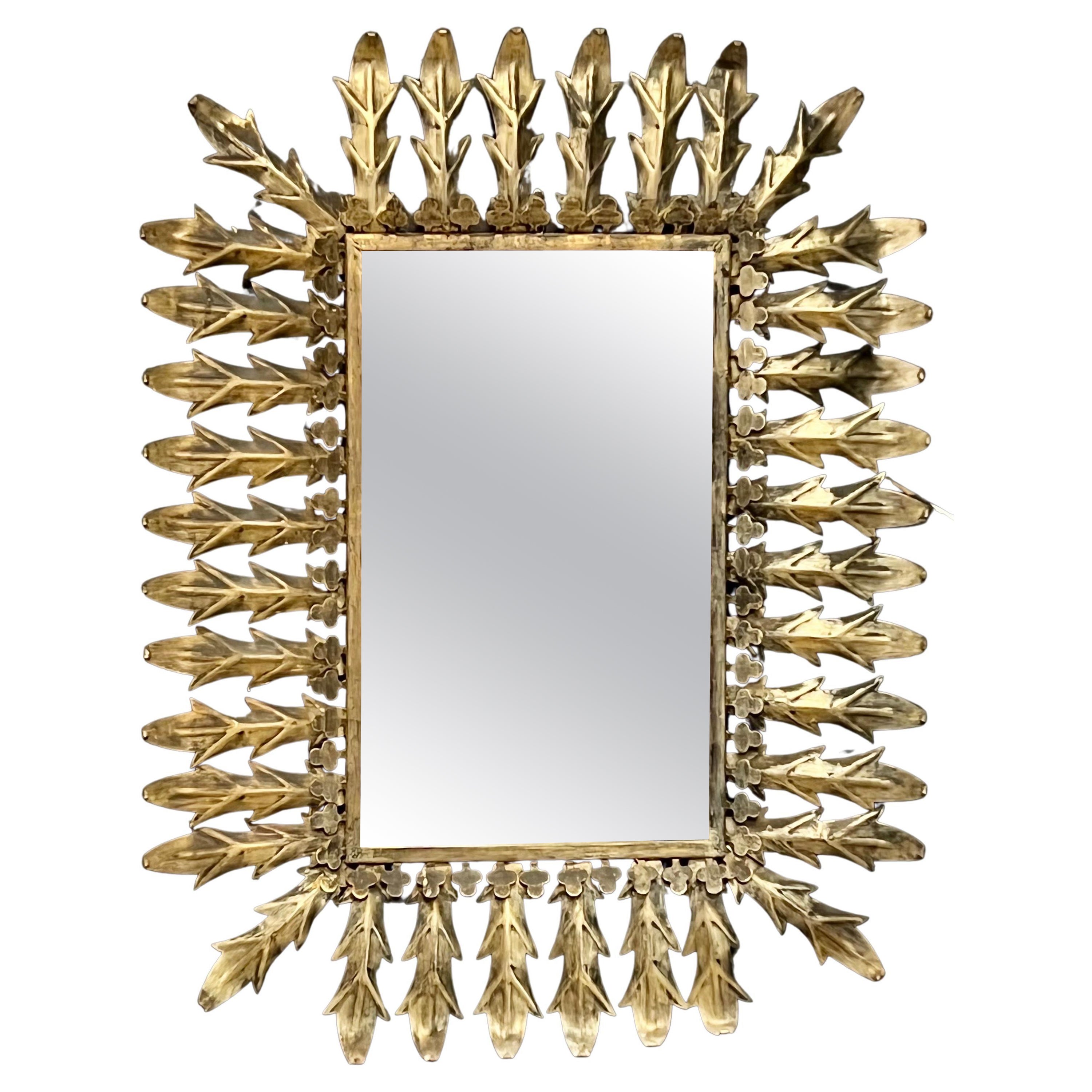 Vintage Spanish Gilt Mirror