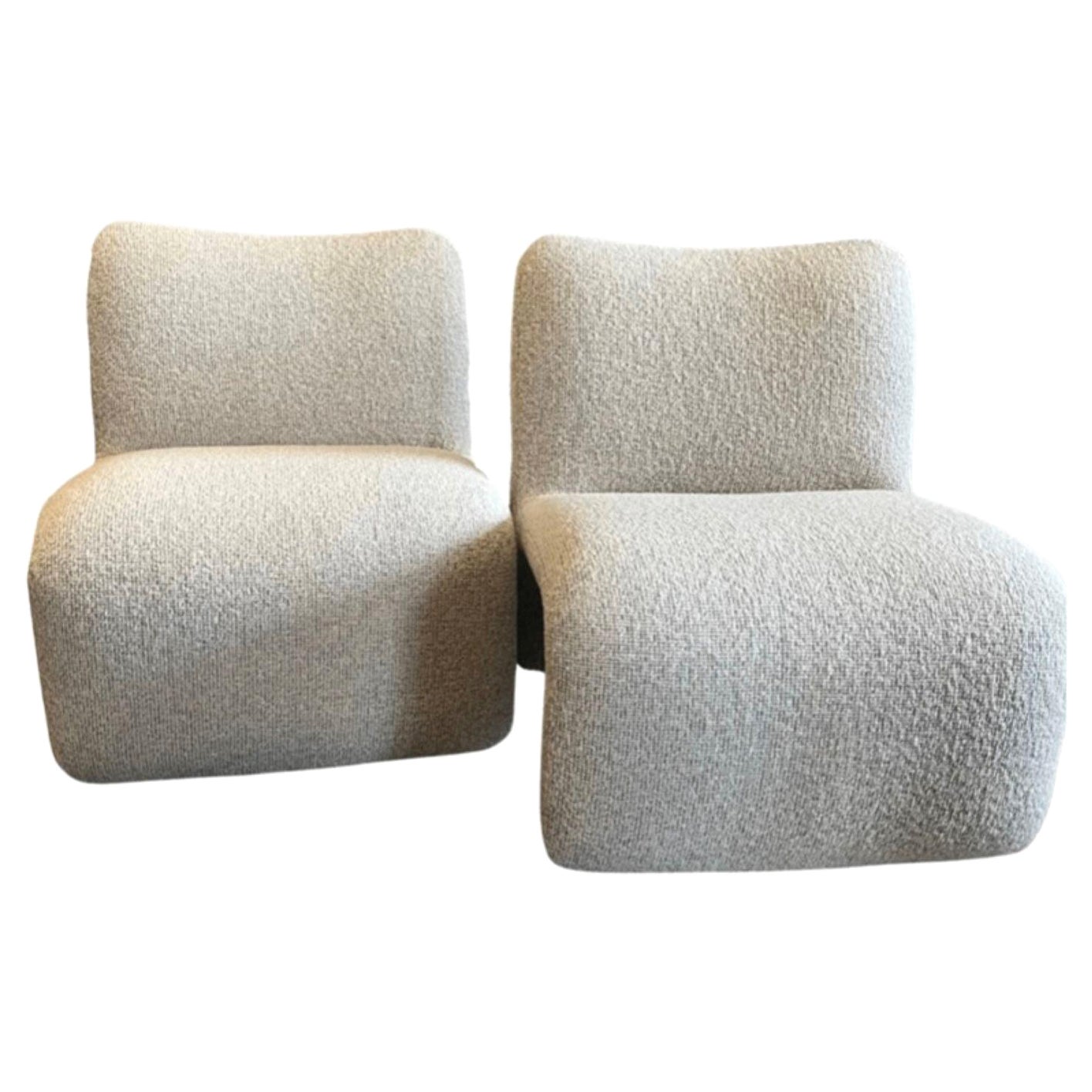 Kagan for Preview Sculptural Lounge Chairs