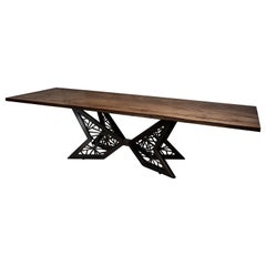 Contemporary Oak Dining Table