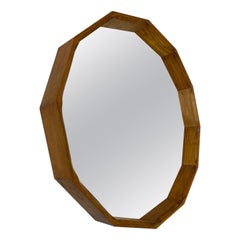 Miroir Dodecagon en bois, Italie