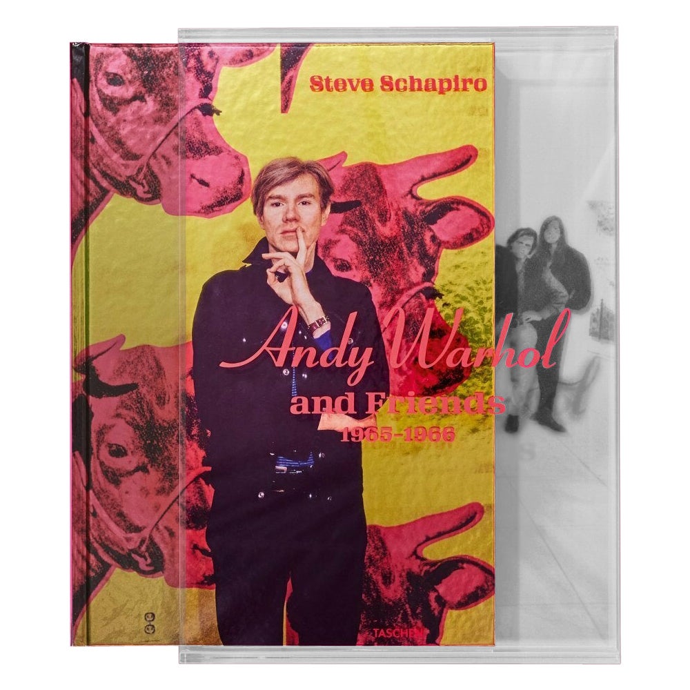 Steve Schapiro, Andy Warhol & Friends, Signed, Limited Edition Book For Sale