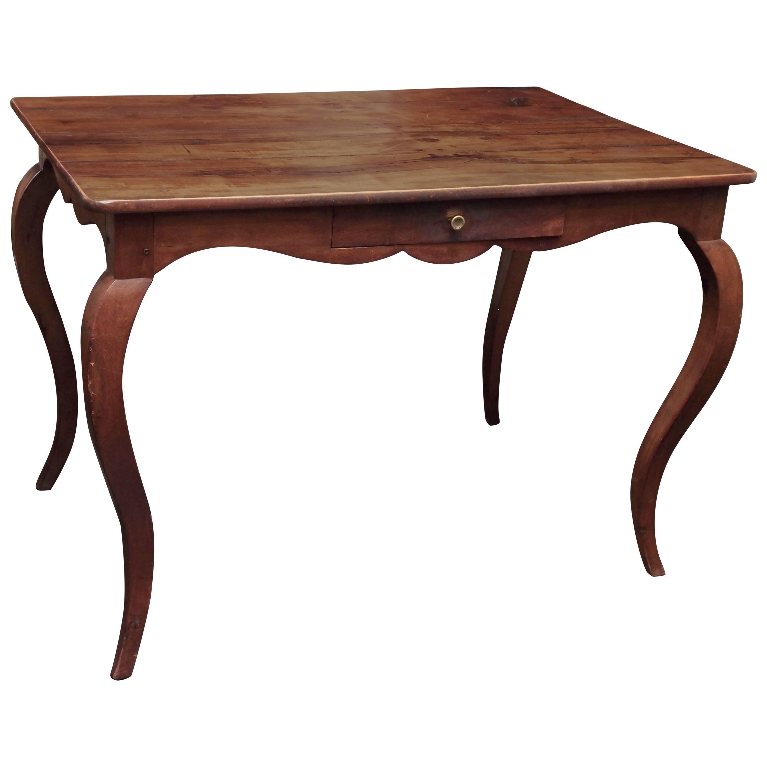 18th Century French Fruitwood Table