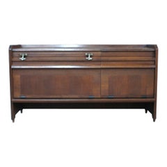 Vintage Buffet in Solid Oak, Guillerme and Chambron