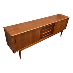 Mid-Century Danish Modern Sideboard by Troeds, Made of Solid Teak