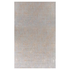 Contemporary Hand-Knotted Silk Wool Rug by Doris Leslie Blau