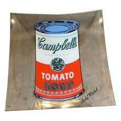 Rosenthal Campbell-Suppenglas-Ablageschale, entworfen von Andy Warhol, 1990er Jahre