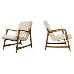 Pair of Armchairs 364 by Barbara Fenrych Węcławska, 1960s