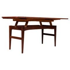 Danish Teak Elevator Table