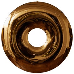 "Donut" convex mirror