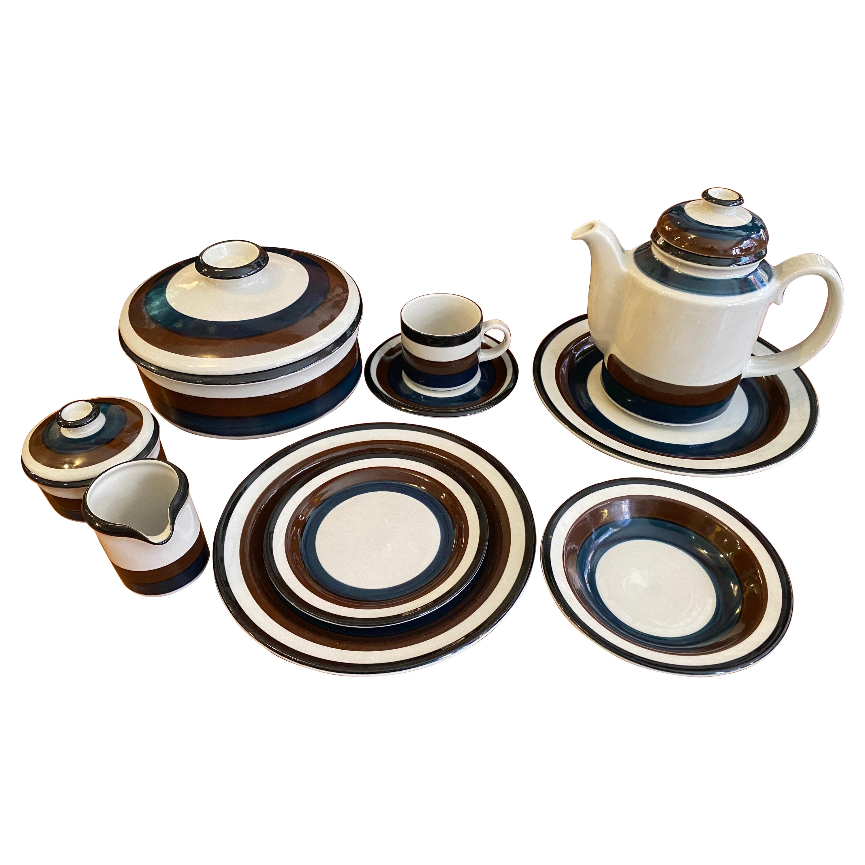 Arabia of Finland, Kaira Stoneware Dinnerware Set / 56 Piece!