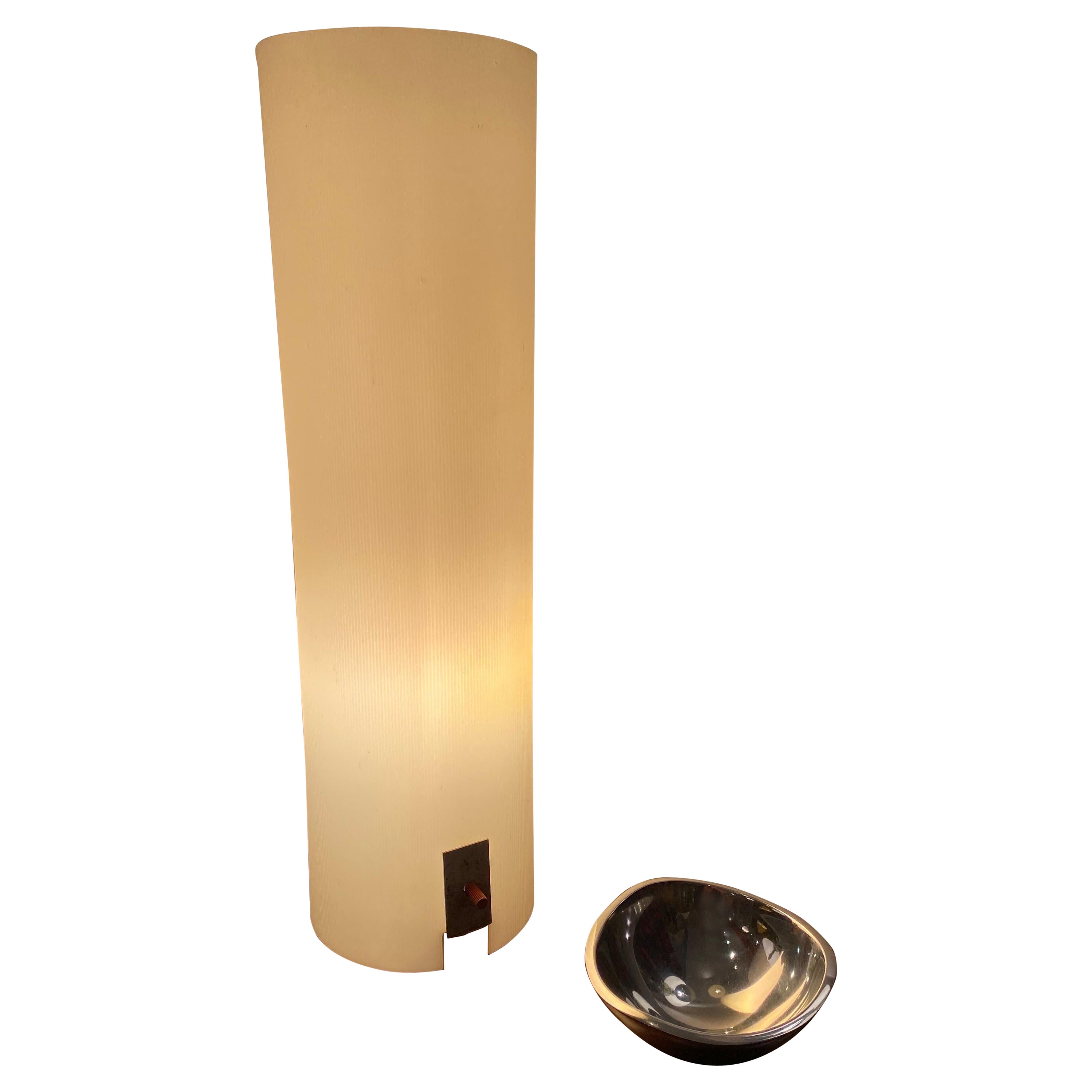 Bill Curry Design Line Tubular Table Lamp For Sale