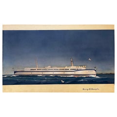 George C. Sharp Inc. "Art Deco" Ship Image
