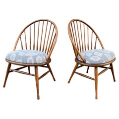 Modern Windsor Lounge Chairs/ PAIR