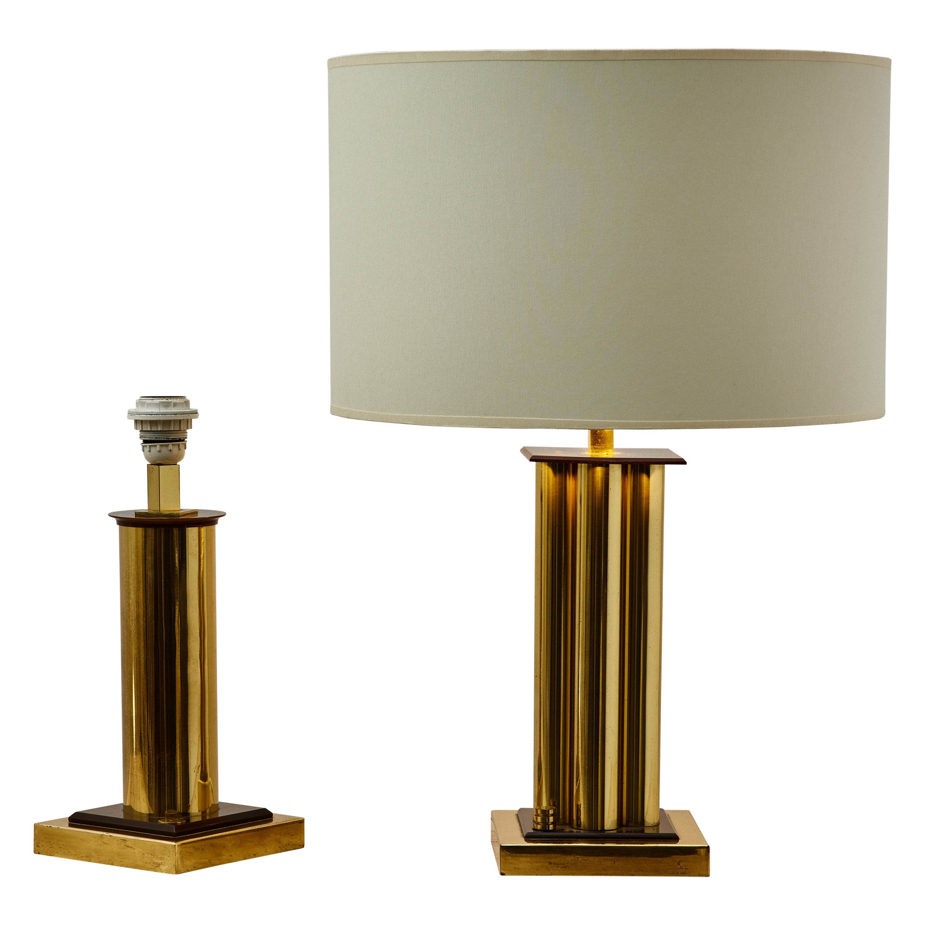 Rare table lamps by Romeo Rega At Cost Price For Sale