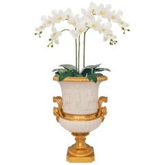 A French 19th Century Louis XVI St. Biscuit De Sèvres Porcelain And Ormolu Vase