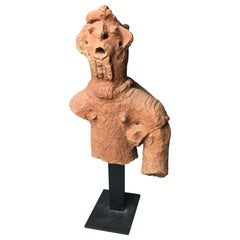 Tribal Art africana Antica Terracotta Koma Ghana Scultura astratta