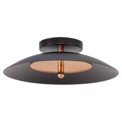 Signal Flush Mount from Souda, Black and Copper, In Stock