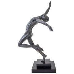 "Dancer, " Polymer Clay Sculpture