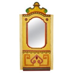 Giant Wood Carved Carousel Carnival Pier Mirror