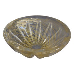 Italian Bowl Glass by Barovier & Toso, 1960s