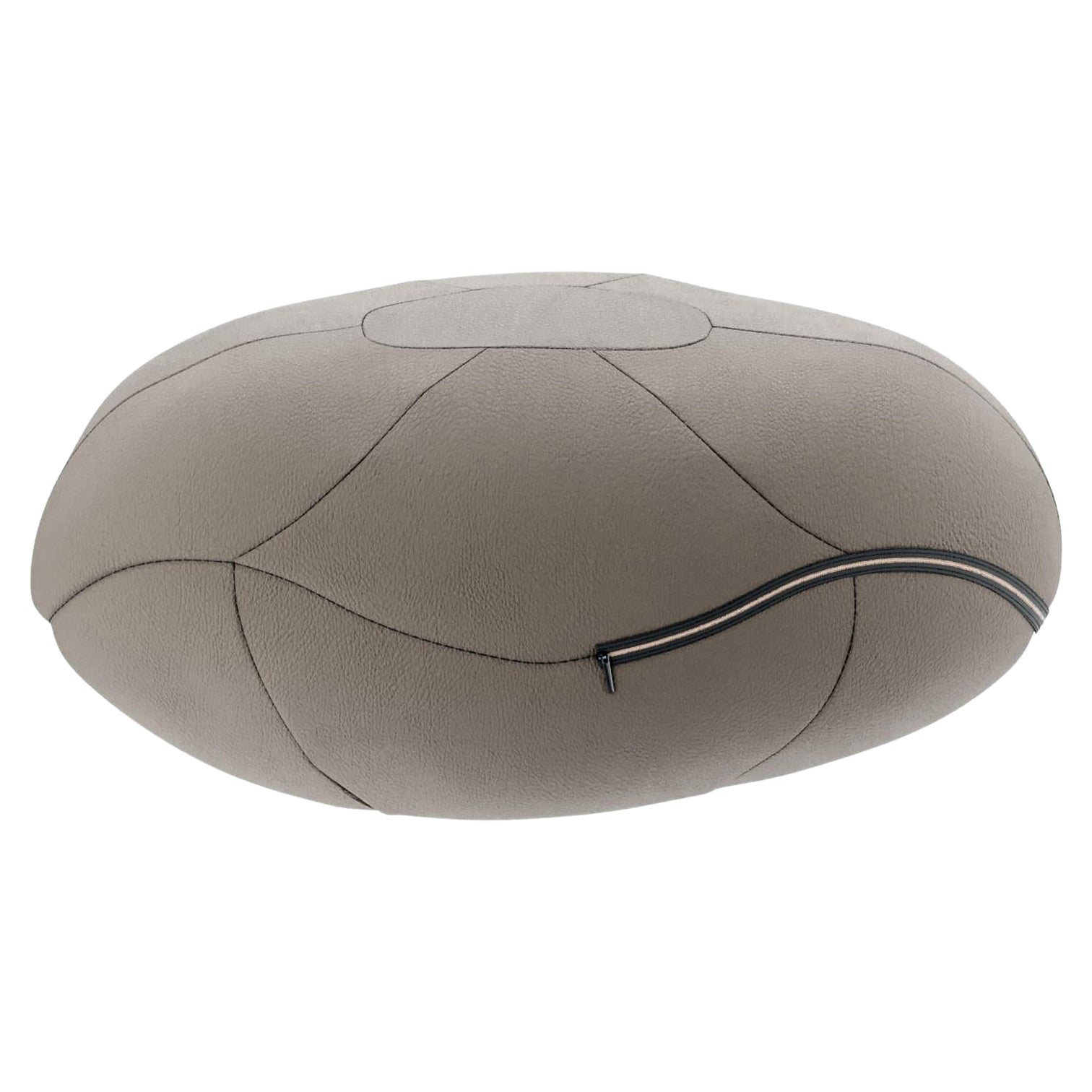 Light Grey Large Floor Cushion, for Kid's Playroom or Pet's Comfort For