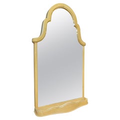 Vintage Mirror from 40s/50s in Lacquered Beech