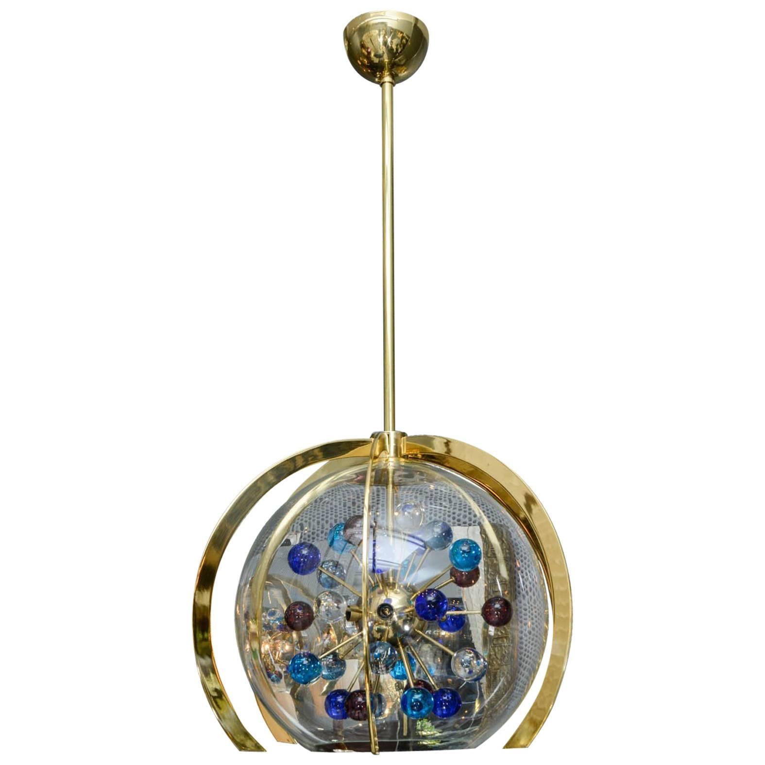 Awesome Chandelier Designed by Régis Royant For Sale