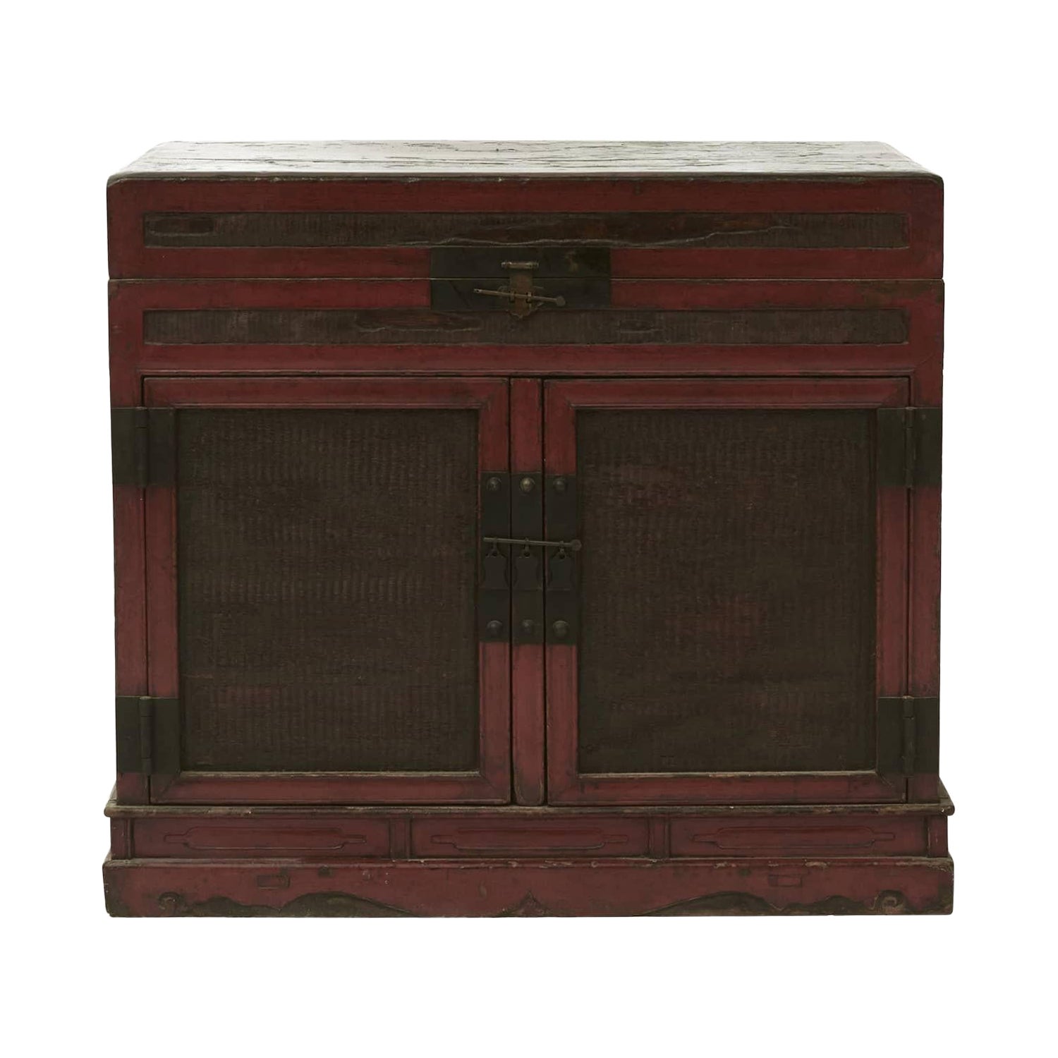 Chinese 18th Ctr. Qing Dynasty Book Chest For Sale