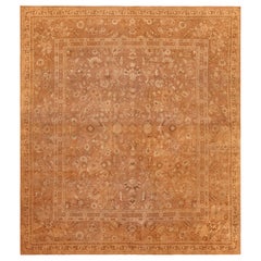 Nazmiyal Collection Antique Indian Amritsar Rug. 7 ft 10 in x 8 ft 10 in