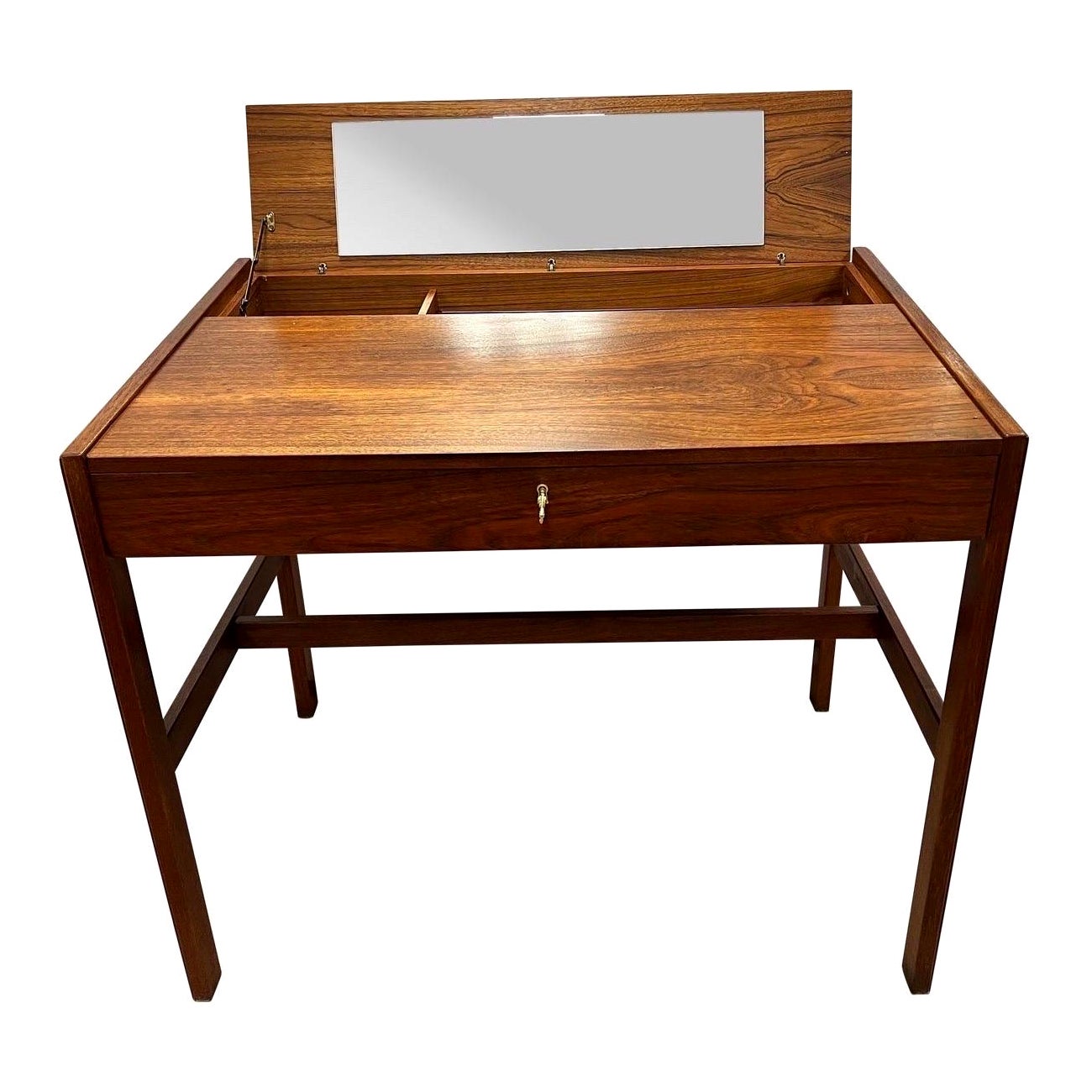 Rare Danish Modern Arne Wahl Iversen Vanity Desk