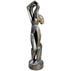 Art Deco Alexander Archipenko 'Woman Combing Her Hair' MOMA Reproduction