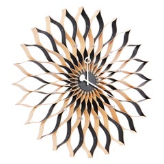 Georg Nelson, Vitra, 'Sunflower' clock, 75cm, New Edition 2001, USA