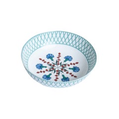 Dig plate Volutes collection Maison Manoï Limoges porcelain
